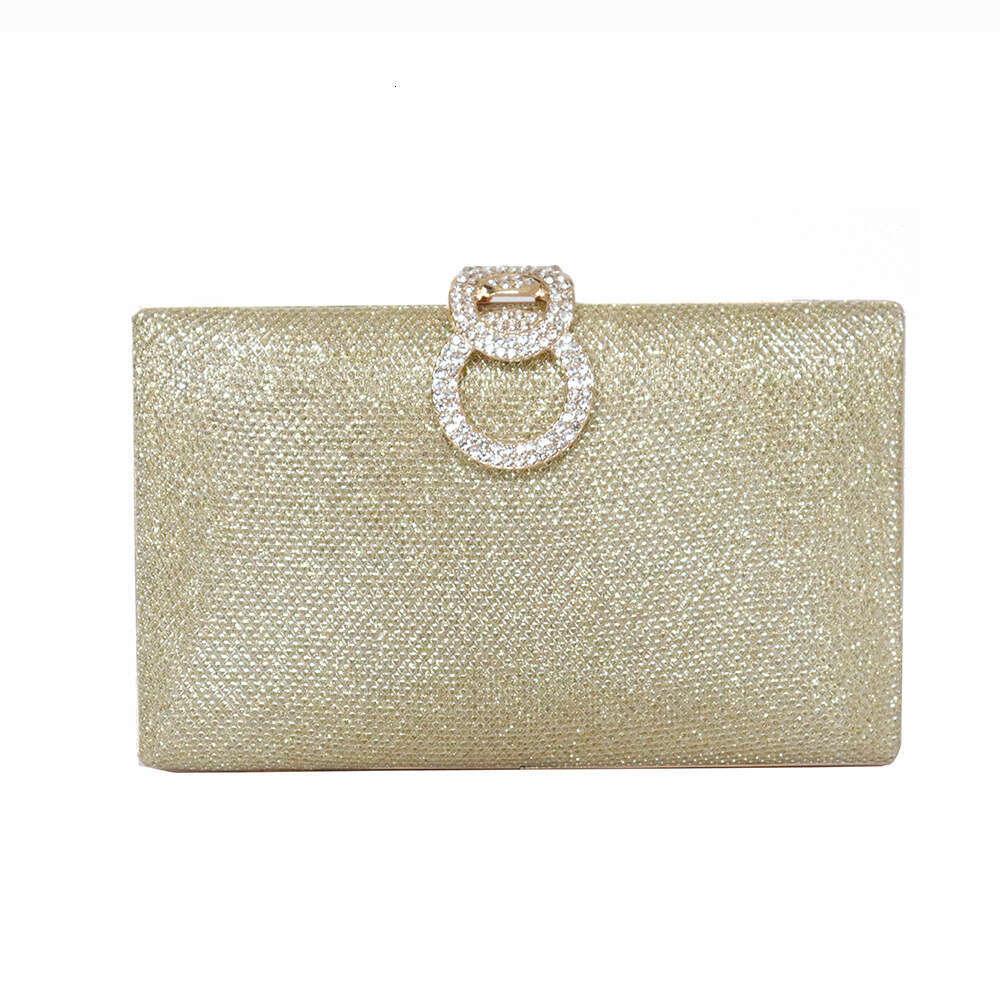 New Style Glitter Evening Handmade Shiny Material Banquet Multi-Color Women's Clutch Bag Manufacturer Wholesale