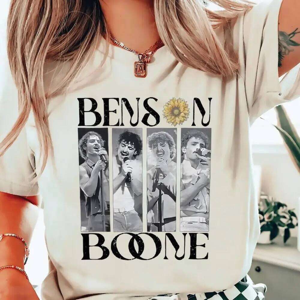 Pop Singer Sweatshirt Beautiful Things Apparel Comfort Colors Benson Boone Shirt Music Tour Summer Tee Fan Gift Live X260209