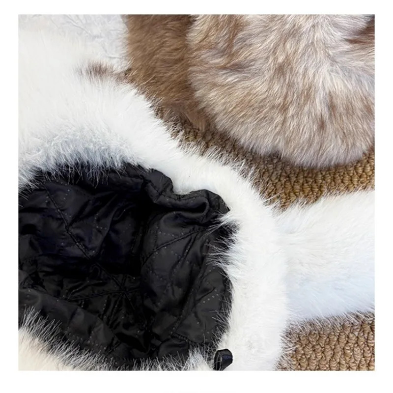 Winter Y2k Mink Long Rabbit Ears Baseball Caps Men and Women Outdoor Warm Thickened Personalized Hip Hop Hat 260208