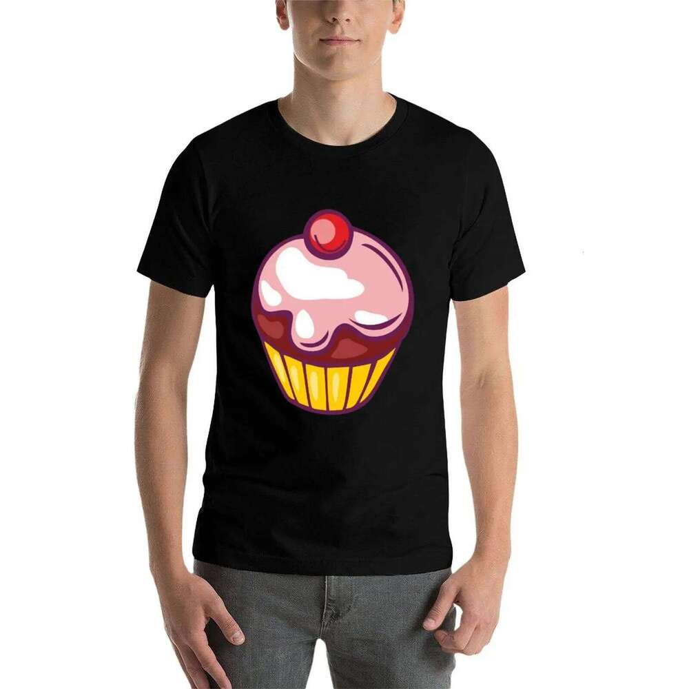 high 100 graphic shirt vintage quality percent t T-Shirt for man cotton shirts Cupcake X260209