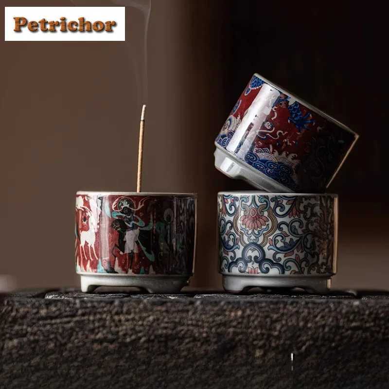 Dunhuang Cultural And Creative Incense Holder Incense Smoke Waterfall Incense Burners Aromatherapy Censer Home Ornaments Craft C260209