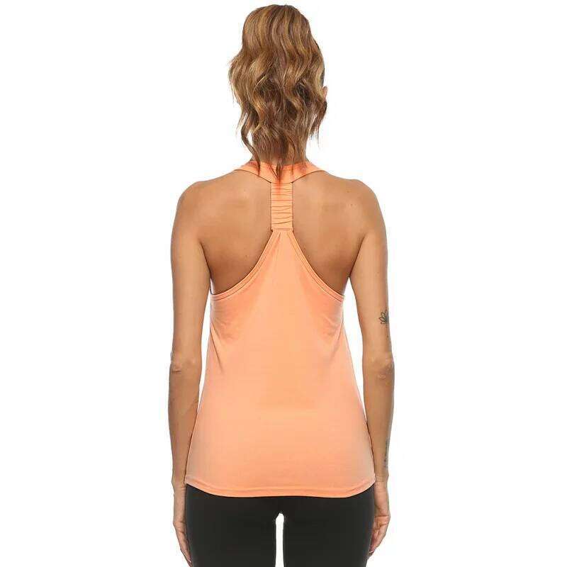 Mileegirl less Quick Dry Running Shirts Sleeveless Fitness Sports Gym Women Yoga Crop Top 26Y0209