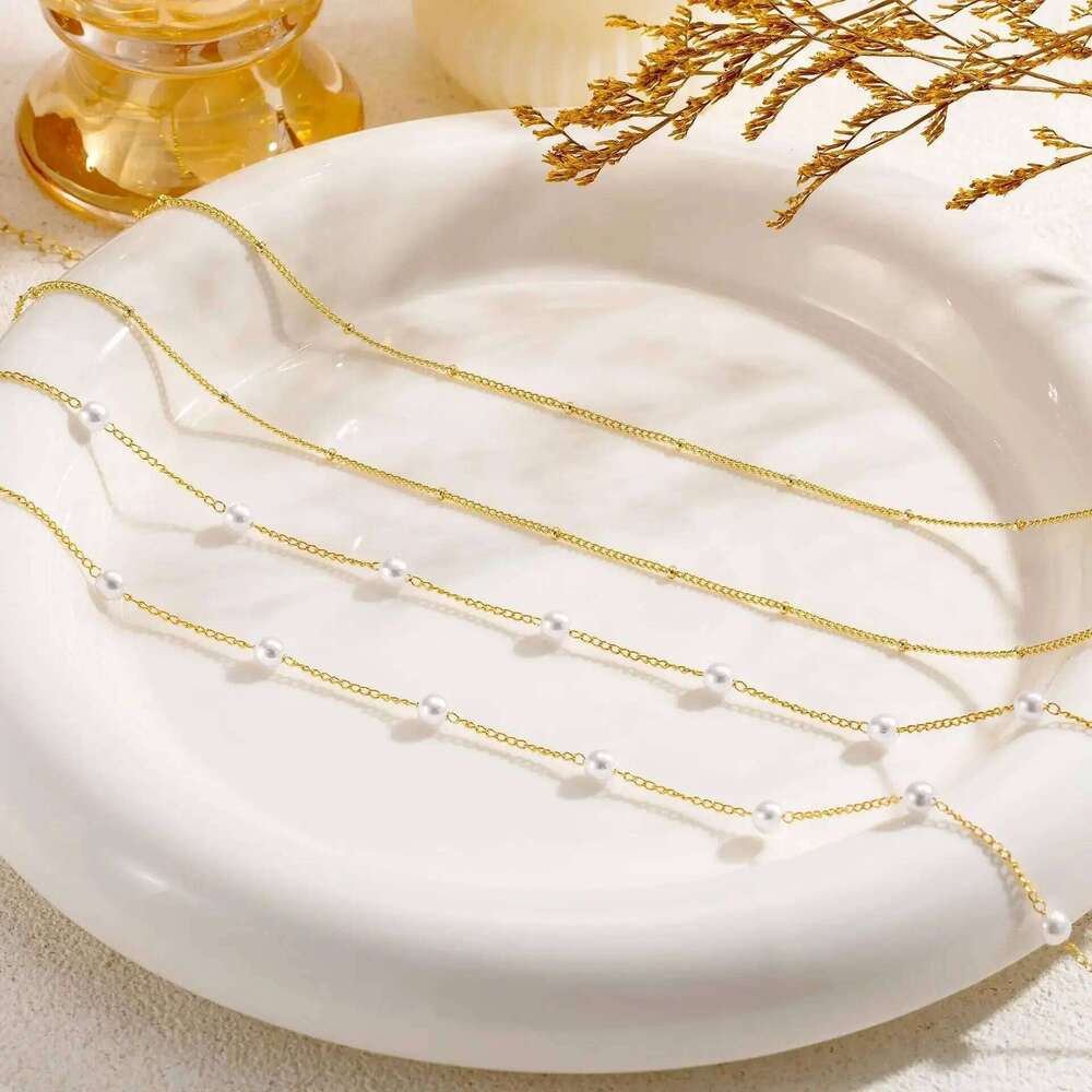 Beach Trend Accessoris New Women's Fashion Clip Pearl Sexy Body Chain Versatile Waist Accessories X260209