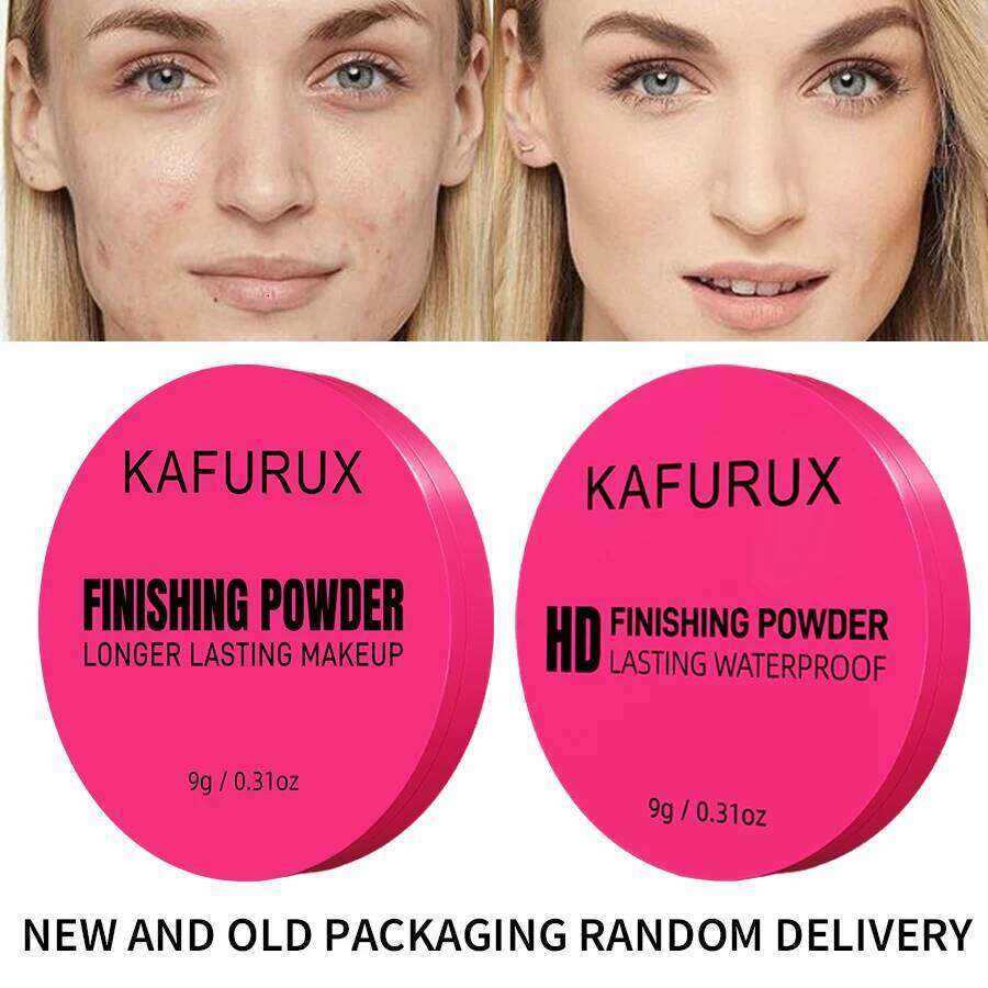 4 Color Oil Control Matte Long Lasting Flawless Setting 1PC Face Makeup Full Coverage Pressed Powder Gifts 26Li0209