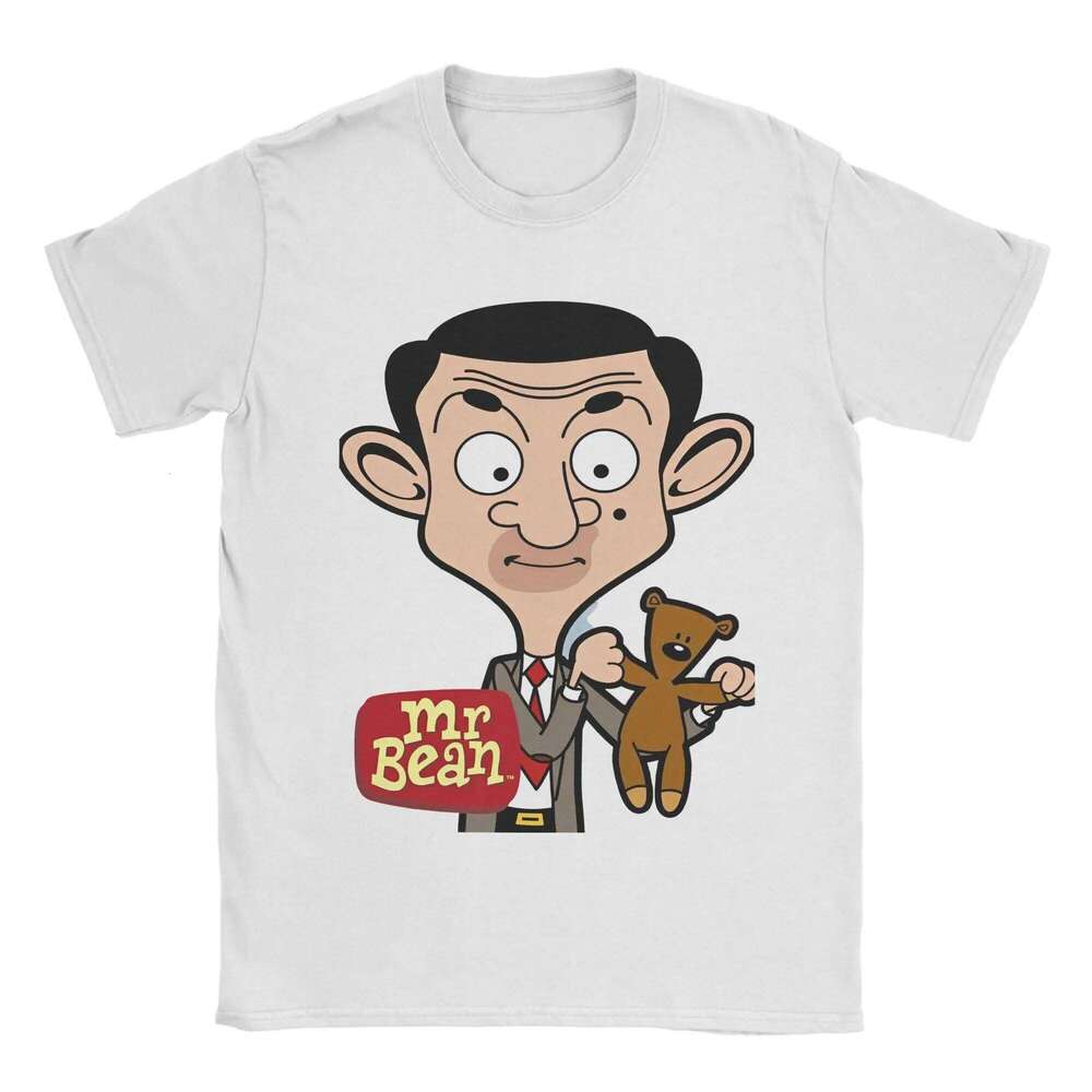 Men Women's Funny Mr Bean T Shirts Cotton Clothing Cool Short Sleeve Round Neck Tees Gift Idea T-Shirt X260209