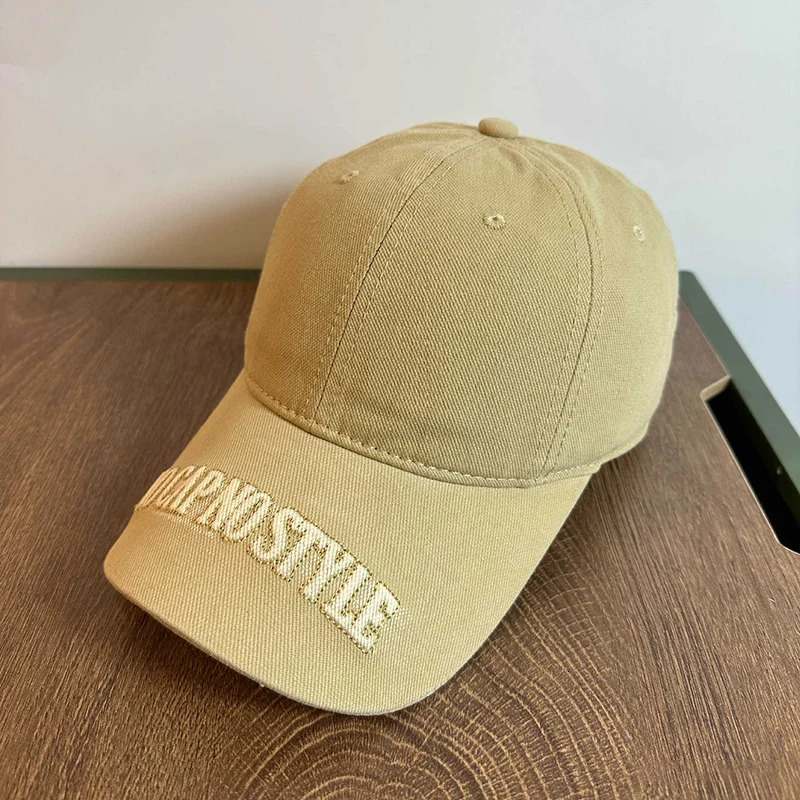 BEAUTODAY Spring Baseball Caps Women Cotton Large Size Rose Red Solid Color Ladies Accessories Handmade 96564 260208