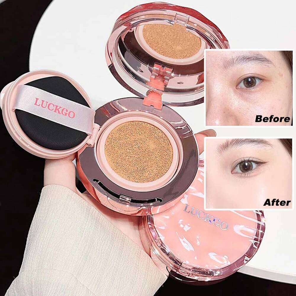 Korean Hydrating Air Cushion BB Cream Concealer Light Natural Foundation Moisturizing Lasting No Stuck Waterproof and Sweatproof 26L0209