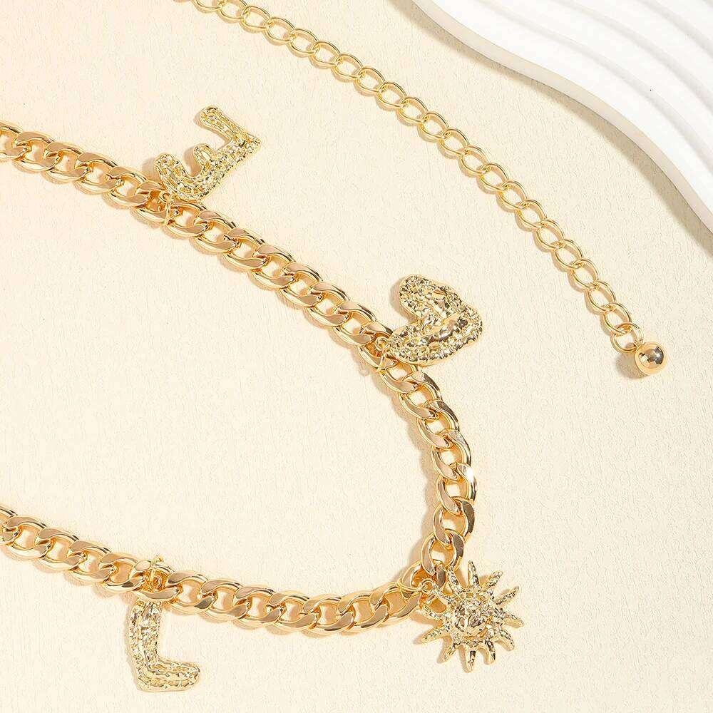 Retro Love Trim Ladies Elegant Stylish Metal Waist Chain Belt X260209