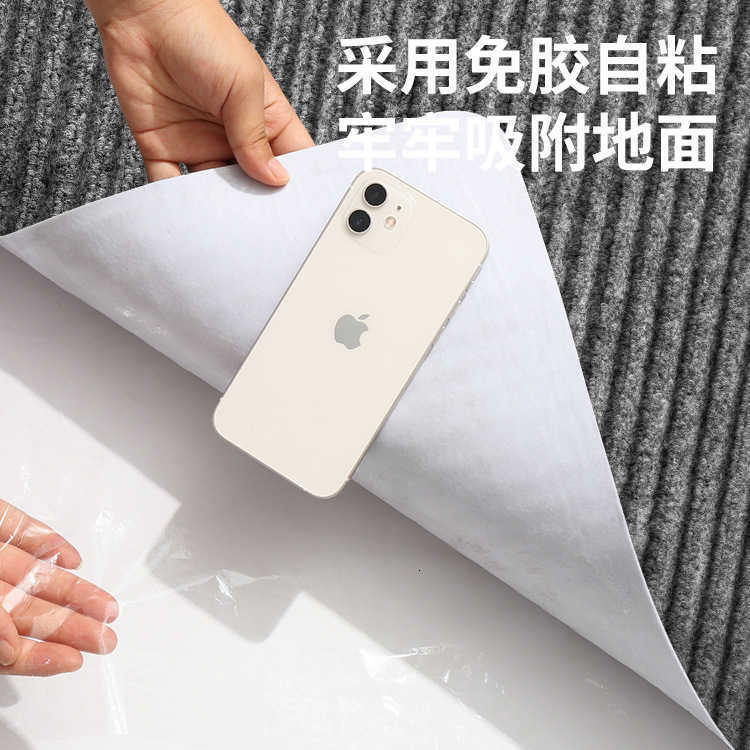 Entrance Door Mat Large Doorway Entrance Dirt-Resistant Foot Mat Door Exit Safe Entry Door Mat Red Carpet Foyer S260207