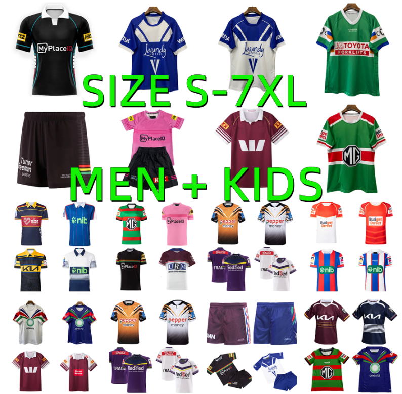 2026 2027 NRL rugby Jerseys Cowboy Penrith Panthers Indigenous Cowboy Rhinoceros Breathable Moisture BRISBANE BRONCOS South Sydney Rabbitohs T-Shirts Size S-7XL