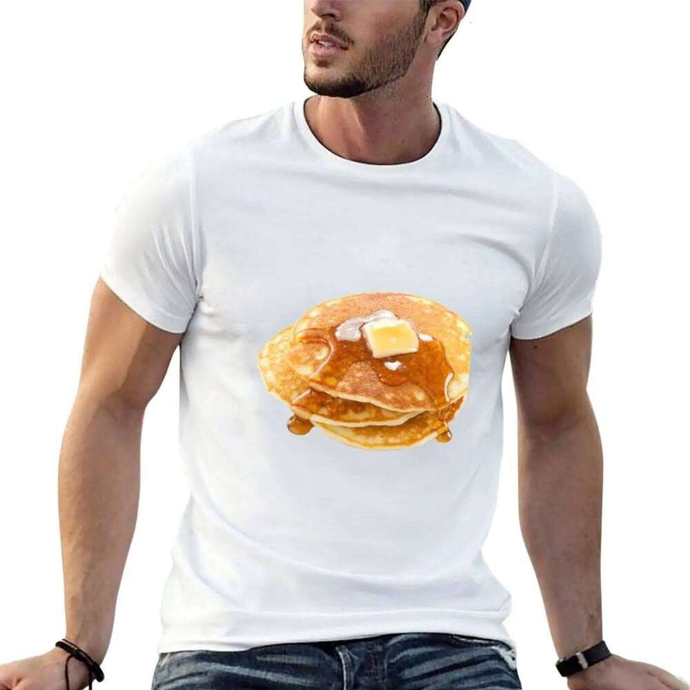 pancakes brand in graphic luxury best the The high t world quality shirt shirts casual man T-Shirt X260209