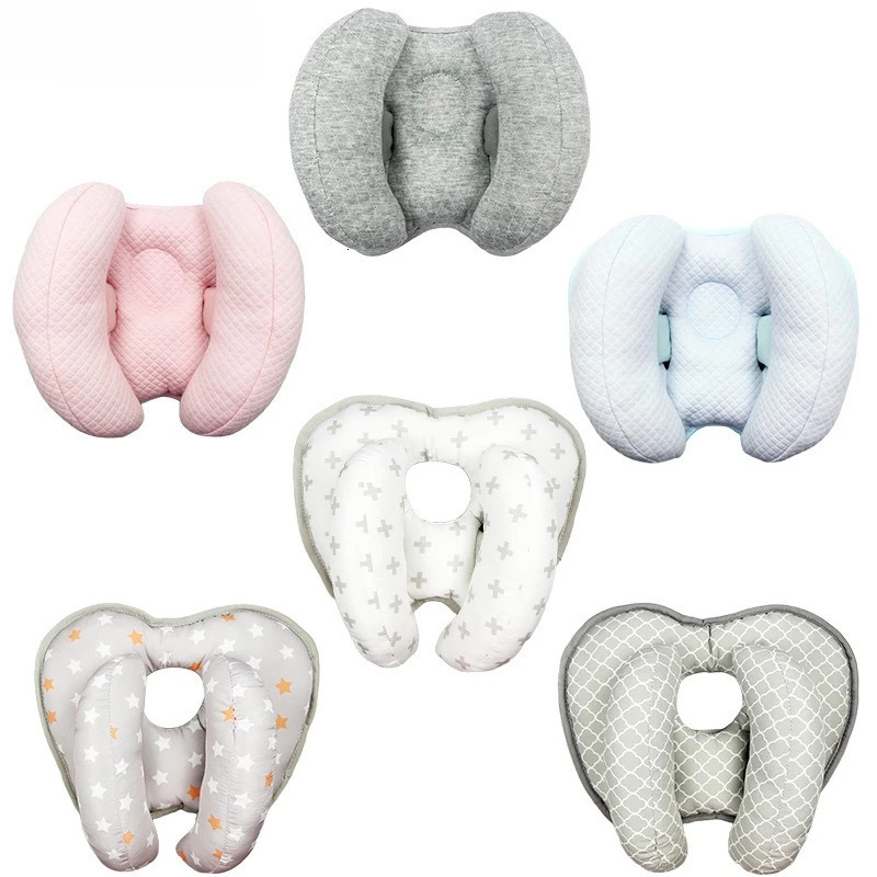 Infant Head Support Pillow for Car Seat Stroller Baby Neck Support Cushion with Adjustable Straps Child Head Rest Travel Pillow 260124
