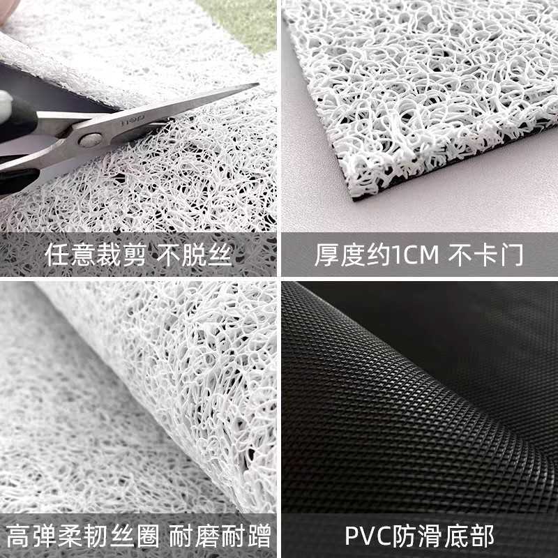 Cartoon Kitty Cat Floor Mat is easy to maintain suitable for home entrance cute and girly a charming entryway doormat S260207