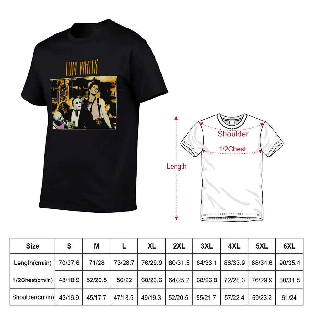 Tomwaits graphic shirt personalised man t shirts cotton T-Shirt X260209
