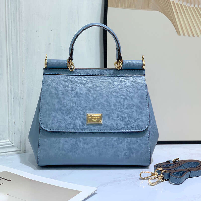 Luxury Shoulder Bags New Sicily Miss Series Palm Print Simple Versatile Single Crossbody Handbag Fashion Commuter Banquet Women S Bag SENYY