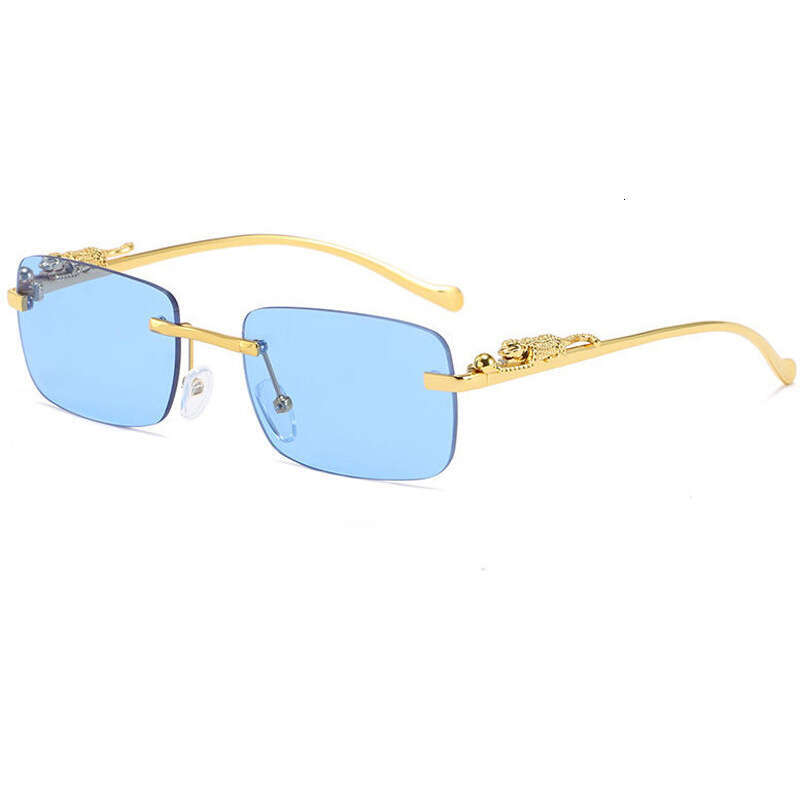 Multi-color frameless sunglasses Rainbow series lenses Suitable for party and street photography