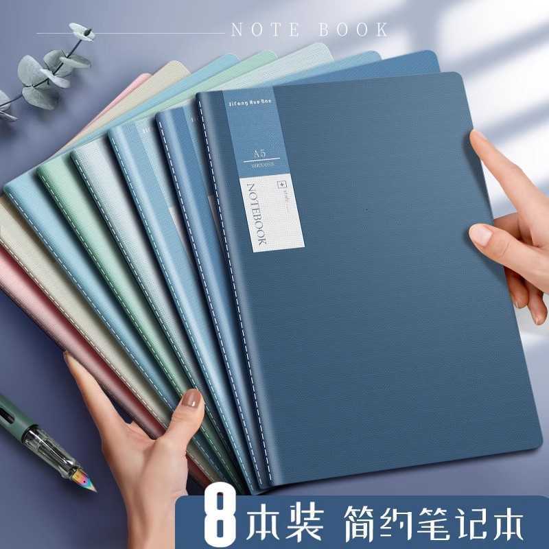 Minimalist Thickened B5 Notebook INS Morandi Journal Student Exam Preparation A5 Artistic Exquisite Softcover Notebook S260209
