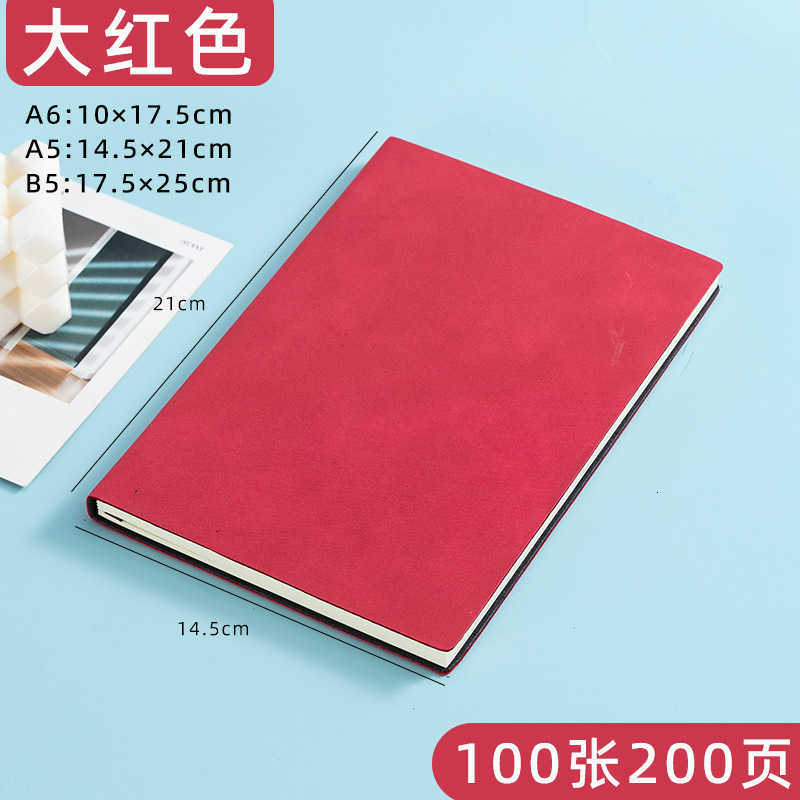 A5 sheepskin notebook business B5 meeting notebook A7 pocket notebook A6 strap notebook S260209