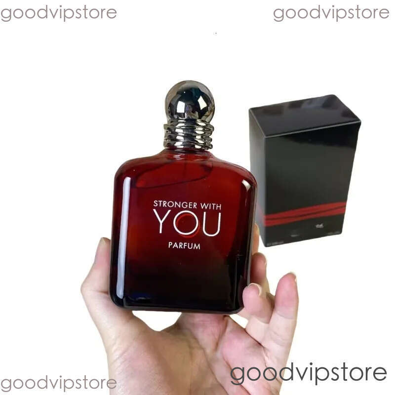 New Luxury Brand STRONGER WITH YOU perfume women colonge men Men Alloy Cover Fall in Love with You Women perfume 100ml Lasting Odor Cologne spray