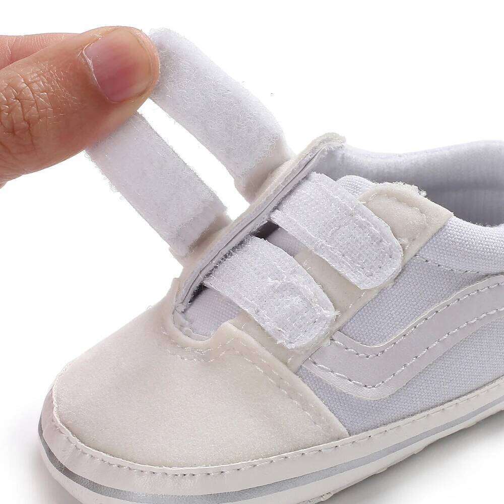 Newborn Baby Shoes Canvas Casual Soft Sole Toddler Boy Girls First Walker Sneakers 26Y0210