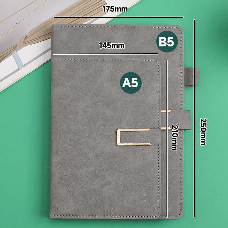 Notebook A5 thick notebook high aesthetic value planner notepad gift box set sheepskin notebook B5 S260209