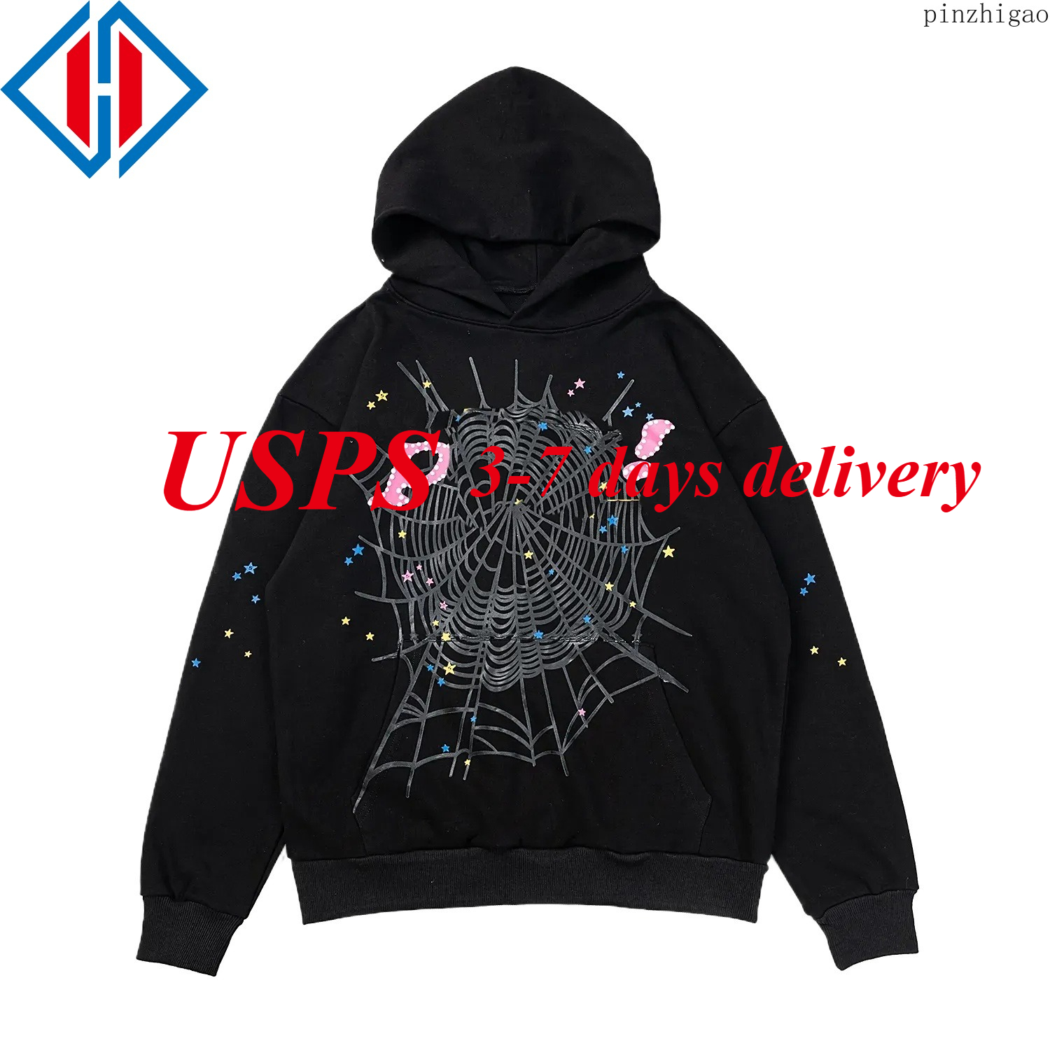 designer hoodie sweatshirt Tracksuit Mens Womens Hip Hop Hooded Pullover Puff Print Hoodie Young Men Sweatshirt