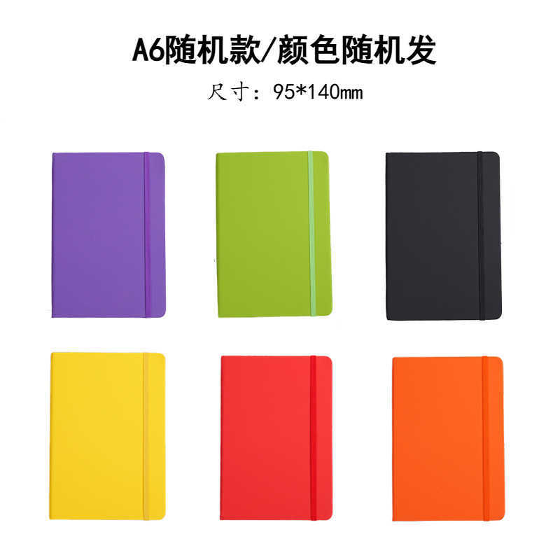 Buckle Notebook A5 Thick Notebook High-Value Skin-Feel Leather Journal Notebook Stationery Gift Box Set S260209