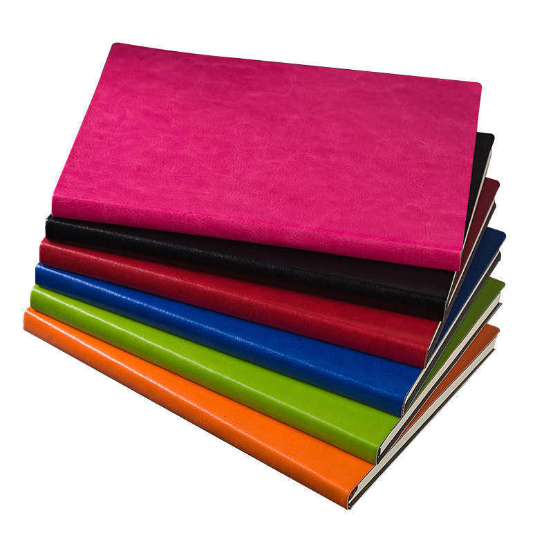 A5 notebook with a skin-feel sheepskin cover suitable for printing is a notepad and office stationery S260209