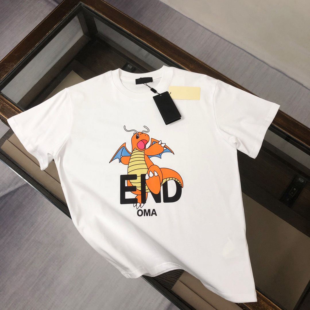 Men's T-Shirts designer T-shirts black and white short sleeved high-end high-quality men's embroidered letter pattern 100% pure cotton Men's Tees & Polos