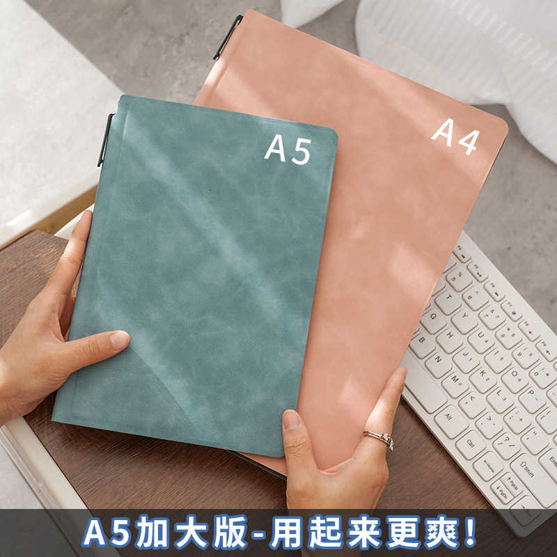 Rewritable A5 whiteboard draft notebook leather writing pad desktop memo pad can be printed with custom designs S260209