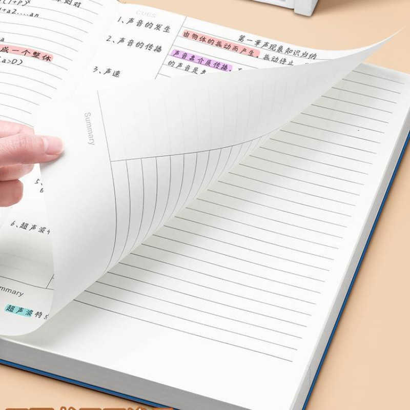 Notebook for Exam Preparation Study Exam College Students A4 Thickened Notebook 5R Memory Method Review Exam S260209