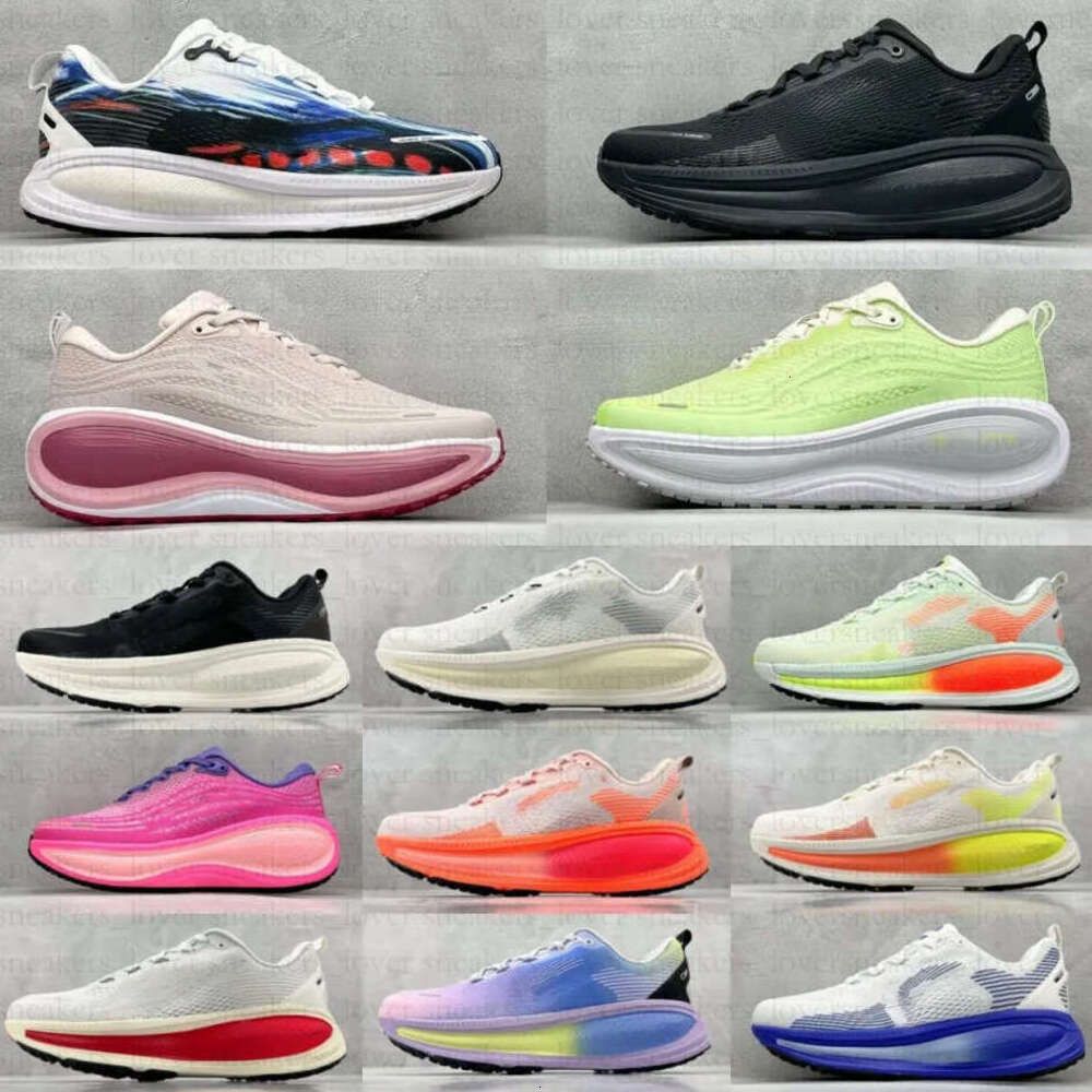 Designer Men Women Vomero 18 Sneakers Vomero Plus Running Sports Shoes Anthracite Orange Triple Black White Coconut Milk Cream Echo Pink Grey Green Trainers