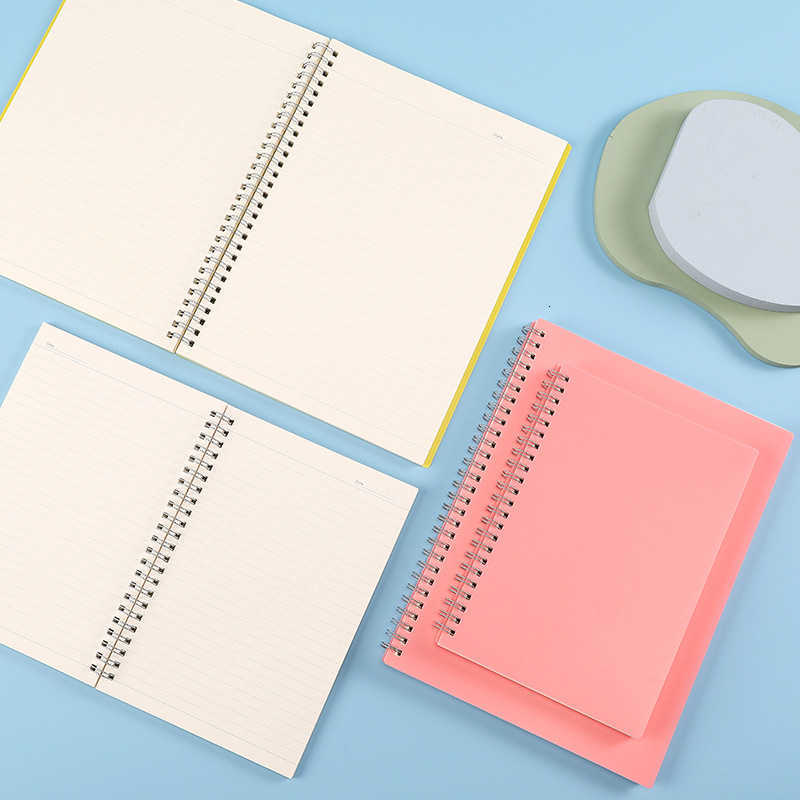PPT Coil Notebook Loose-Leaf Macaron Series Ultra-Slim Notebook for Students 100 Pages Business Office Planner S260209