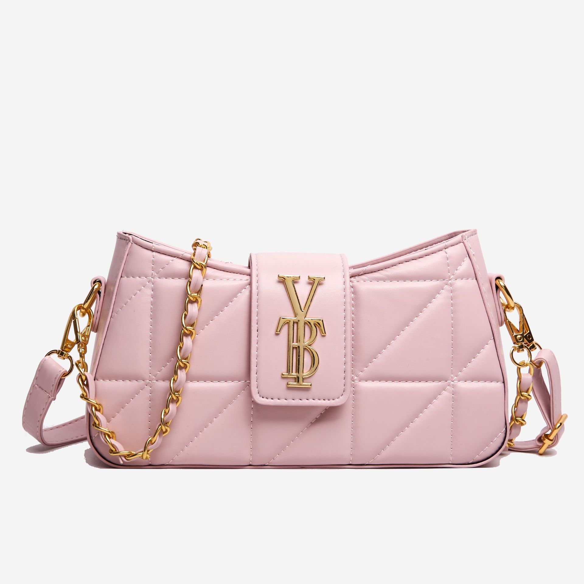 Hot Free shipping designer bags for womens Shoulder bags pink black white khaki Fashionable and versatile diamond grid chain crossbody bag