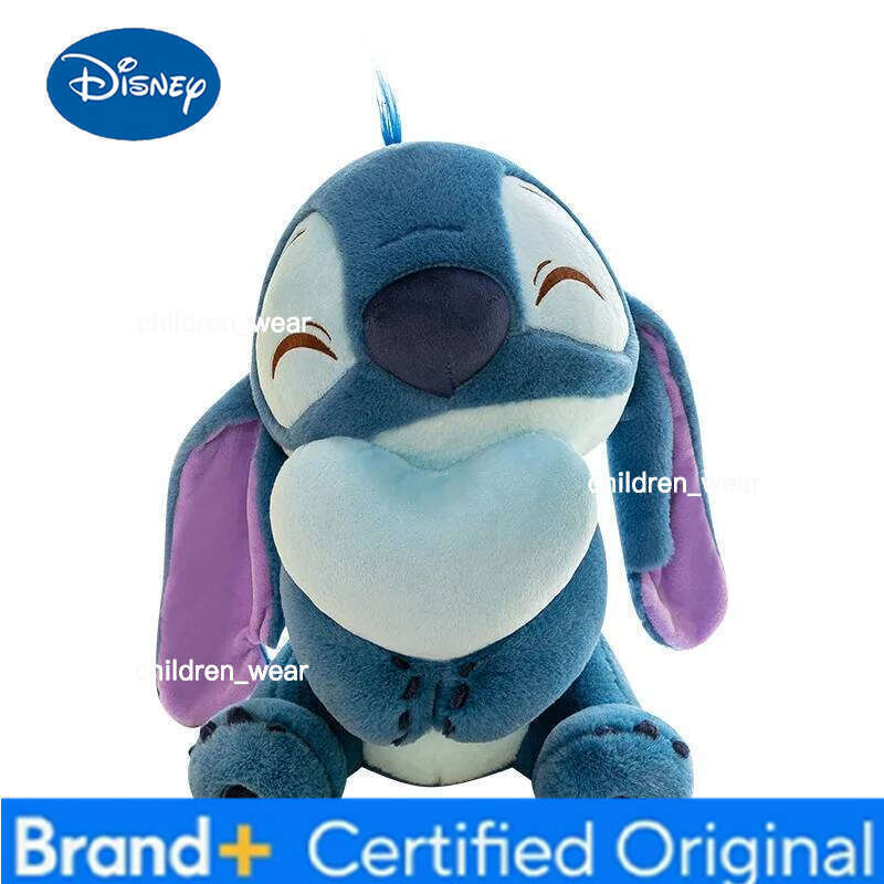 Disney Big Size Lilo & Stitch Doll Scrump Cartoon Pink Angel Plush Toy Cute Anime Soft Stuffed Kawaii Children'S Birthday Gift H2602101