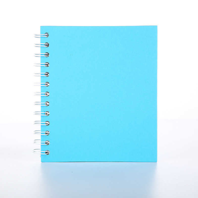 Macaron color DIY photo album self-adhesive photo album journal postcard baby growth photo collection commemorative album S260209