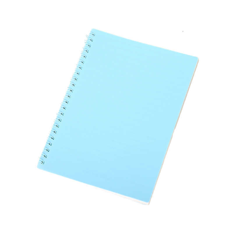 Korean-style simple college student lined high-value notebook Morandi thickened A5 notebook student spiral notebook S260209