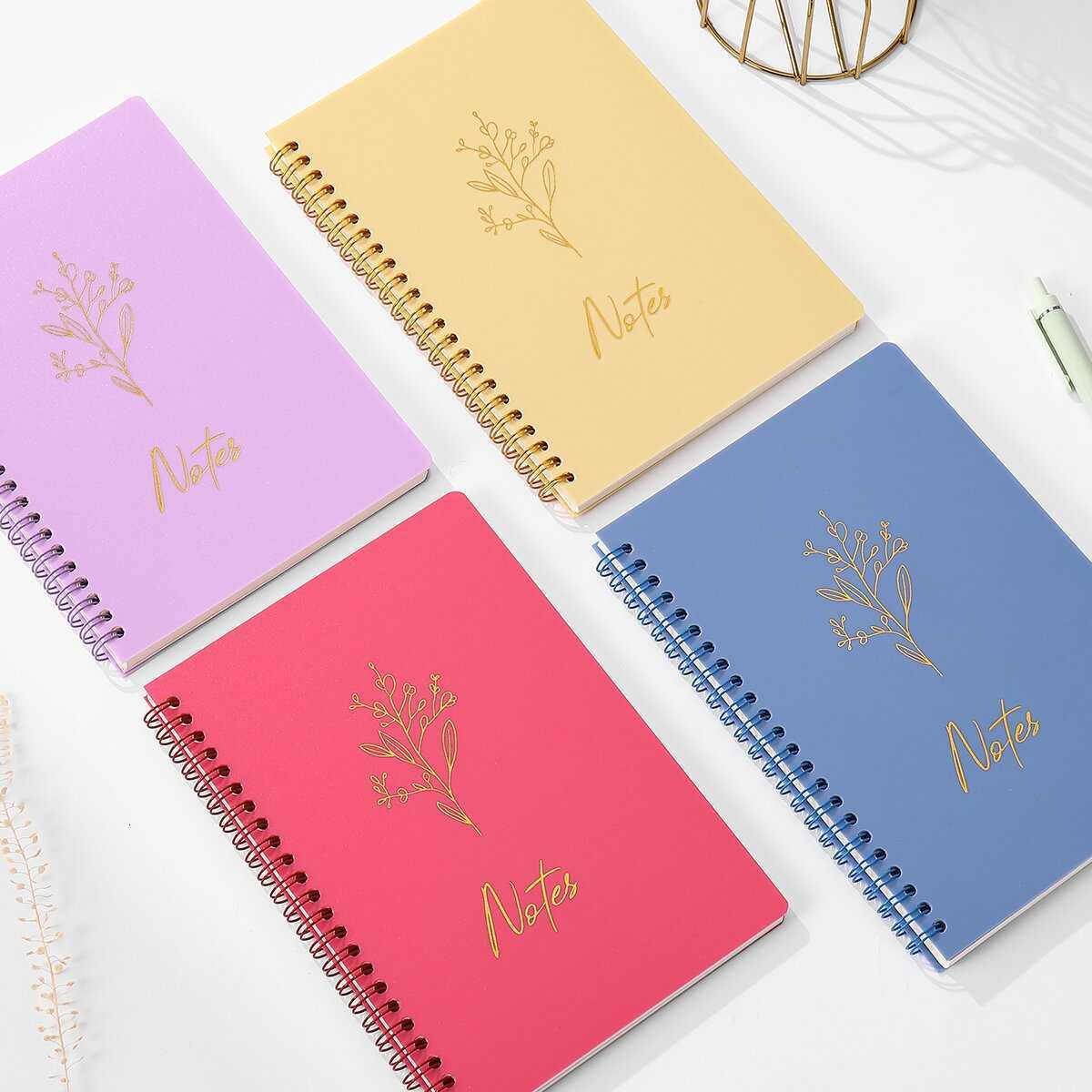 A5 best-selling model Xiyin spiral notebook with 80g thick paper cover for eye protection S260209