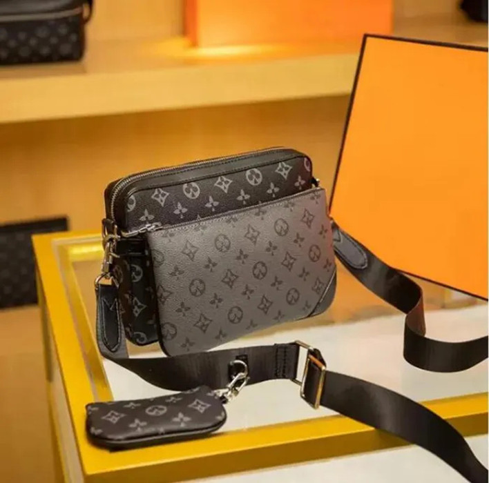 High quality bag new trio outdoor Waistpacks messenger bag crossbody bag luxurious shoulder bag men's and women's small bag fashionable and casual bag