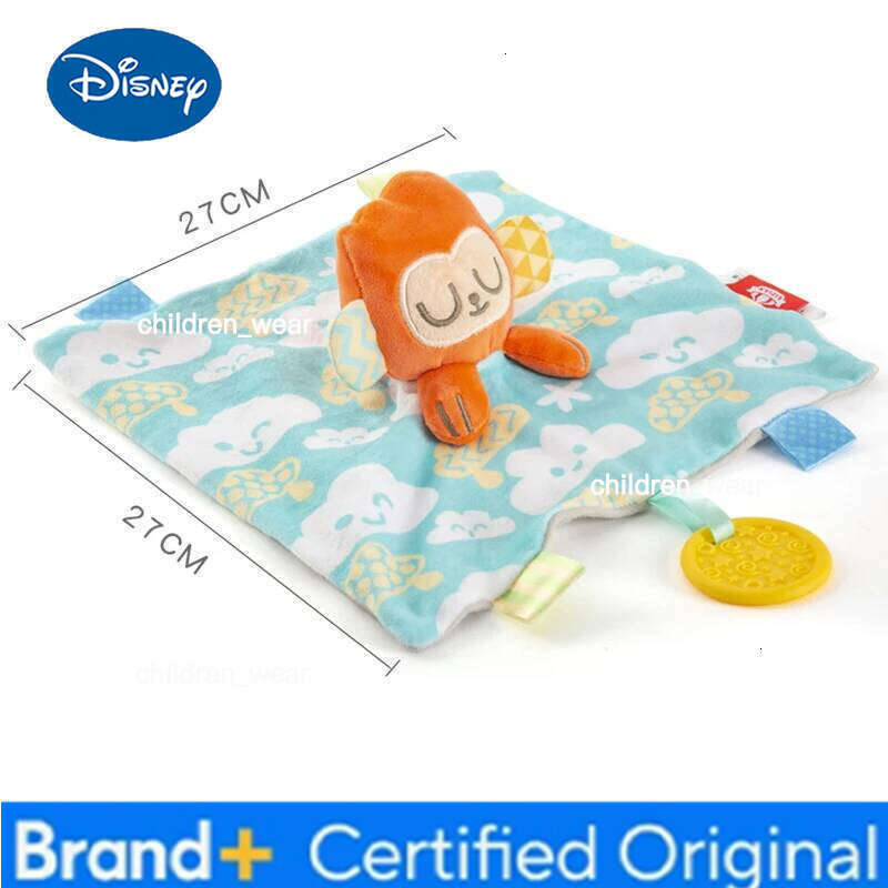 Disney Baby Soothing Blanket Infant Safe Teether Aid Sleep Companion Plush Toy Hand Puppet YY09 H260210