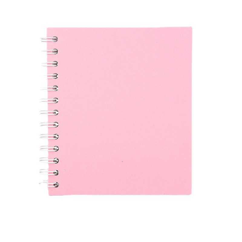 Macaron color DIY photo album self-adhesive photo album journal postcard baby growth photo collection commemorative album S260209