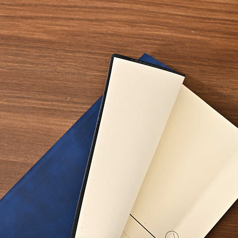 Wenzhou Sheepskin Business Notebook A5 Thick Notebook High Aesthetic Horizontal Line Office Meeting Journal S260209