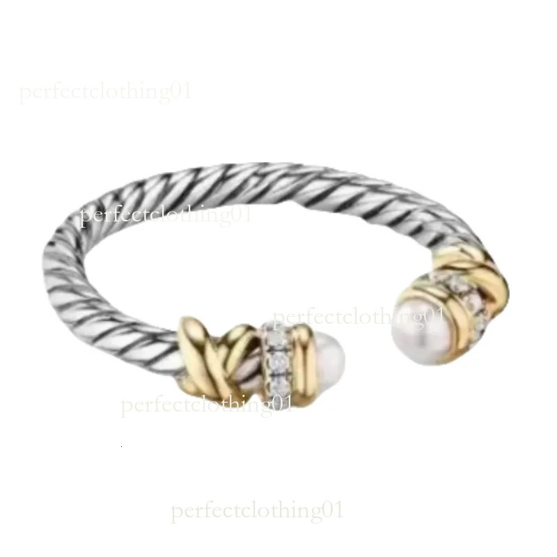 David Yurmon Rings Designer Ring For Women Wedding Rings Man Engagement Station Cable Collection Vintage Ethnic Loop Hoop Ring Punk Luxury Jewelry Gifts c7e