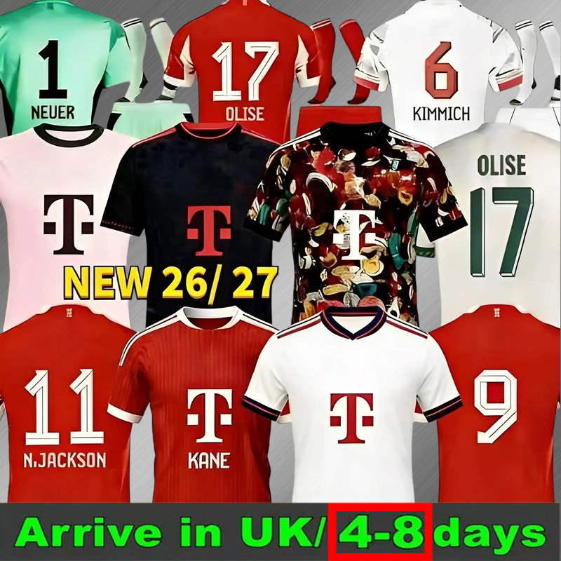 25 26 27 trikot bayerns MUNICH Soccer Jerseys Muller Special KANE Luis Diaz MUSIALA KIMMICH Sane de Ligt J. Davies Coman Gnabry 2025 2026 2027 football Shirt Men Kids kit