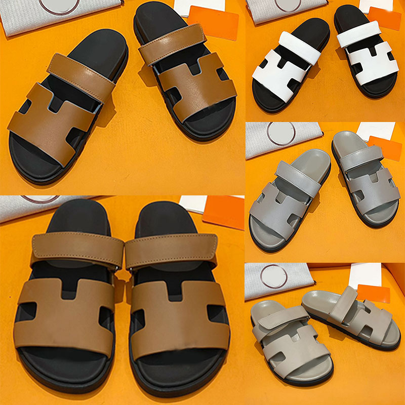 Minimalist Smooth leather Chypre Sandals Beach Comfort Calfskin Leather Natural Suede Goatskin Flip Flops Flat Sandals Womens Mens Flat heel chypre slipper