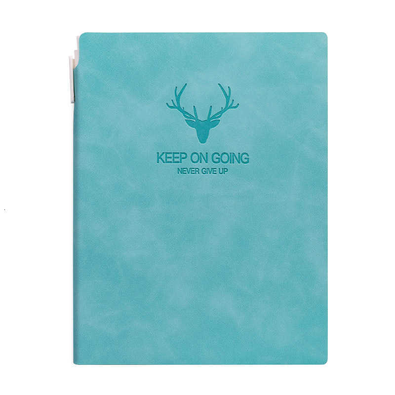 Notebook made of sheepskin leather office notebook with pen suitable for journaling simple and artistic S260209