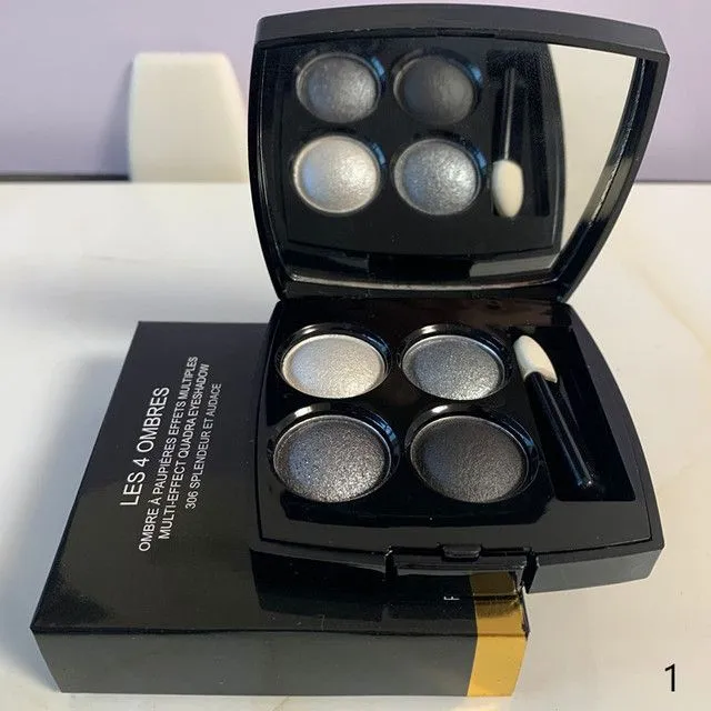 Brand 4 Colors Eye Shadow Palette With Make Up Brush 6 Kinds Can Choose Women Girl Eyes makeup Kit 301 302 303 304 305 306 High Quality