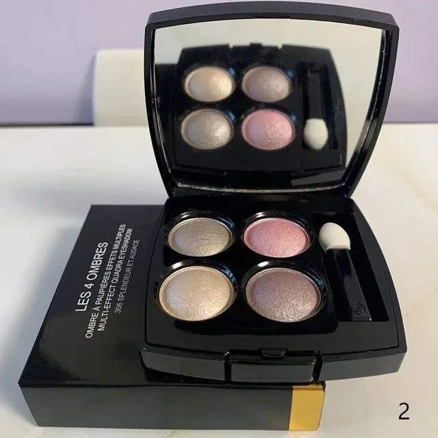 Brand 4 Colors Eye Shadow Palette With Make Up Brush 6 Kinds Can Choose Women Girl Eyes makeup Kit 301 302 303 304 305 306 High Quality