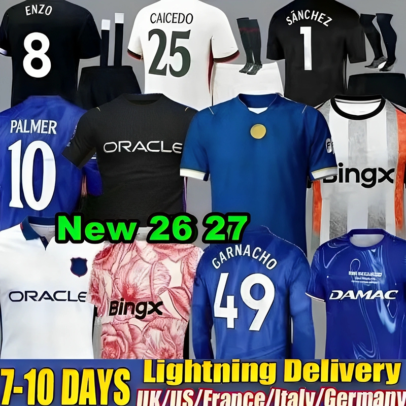 ENZO NETO DELAP Chelseajersey Chelseasea26 27 PALMER Jackson Soccer Jersey Mudryk JAMES Football Shirt Men Kids Set Year of The Horse Limited Edition Pre Match