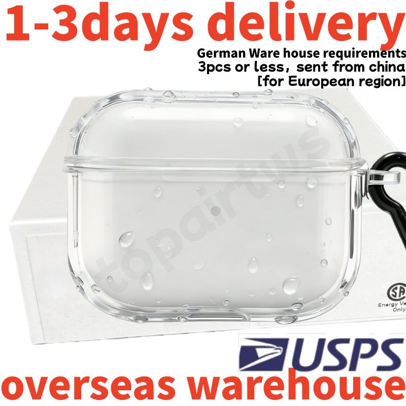 USA Stock ANC Noise for AirPods pro 3 2 earphone 3rd 5 4 6 airpod earphones 3 Solid Silicone Cute Protective Headphone Cover Wireless Charging 3nd 2nd anc case